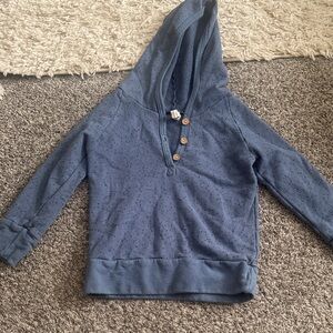 Childhoods Hoodie with Button Detail